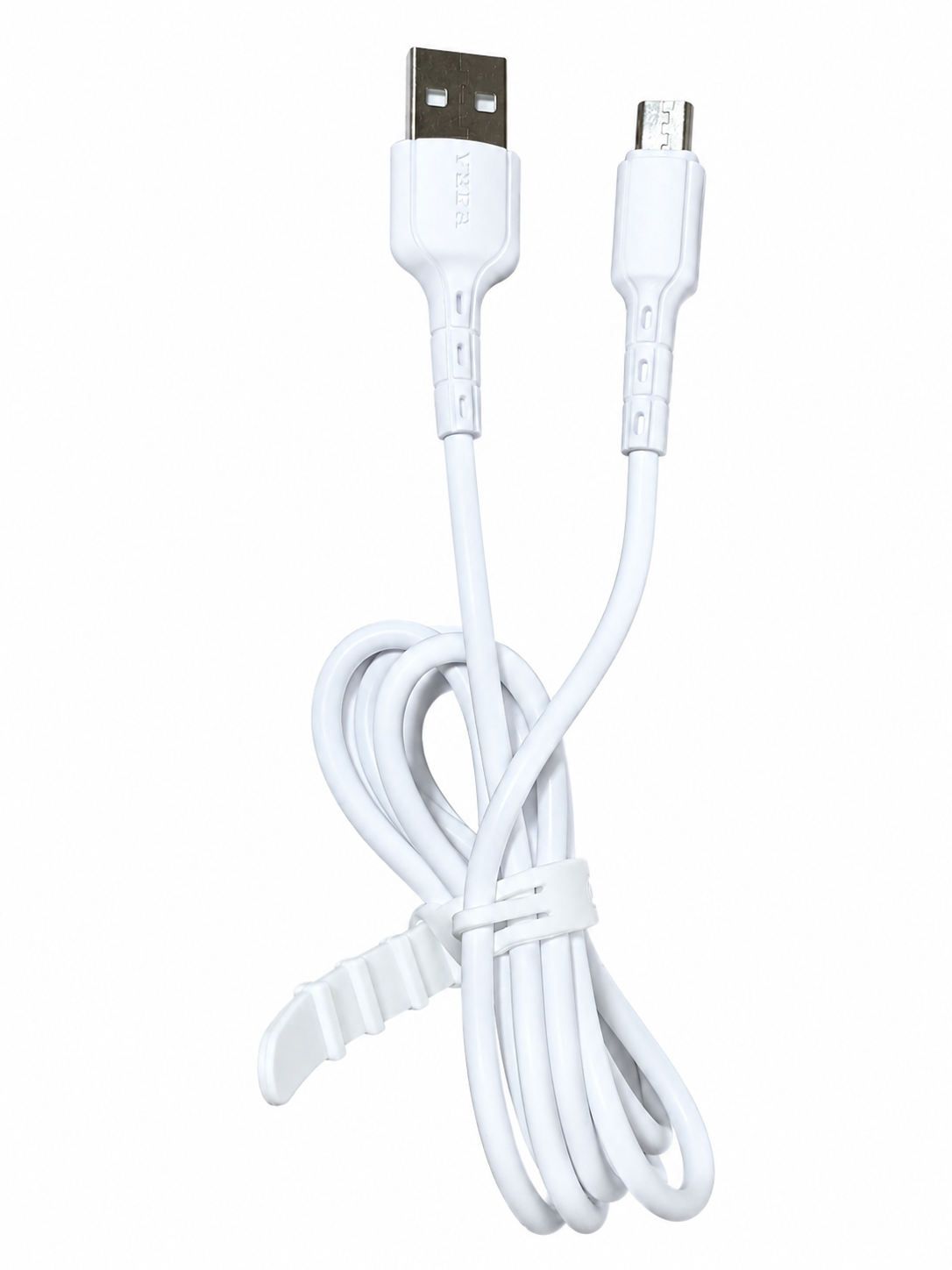 Cable USB-A a Micro USB de 1 m blanco para carga y datos