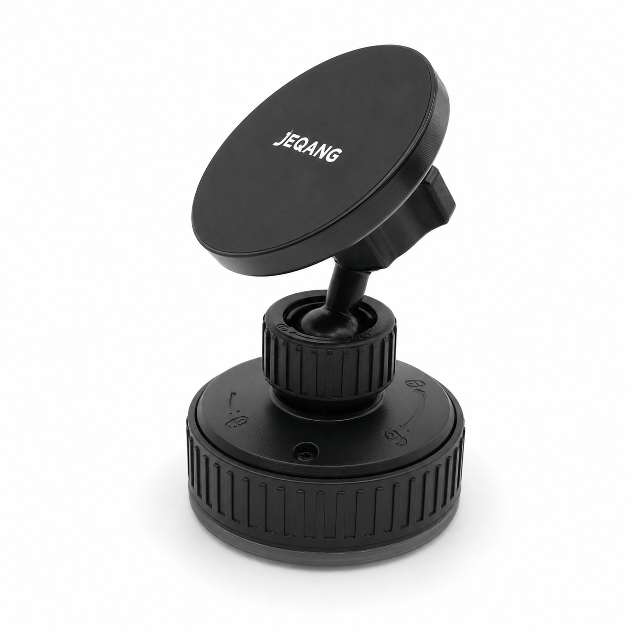 Soporte magnético para celular con ventosa 360° para auto y escritorio